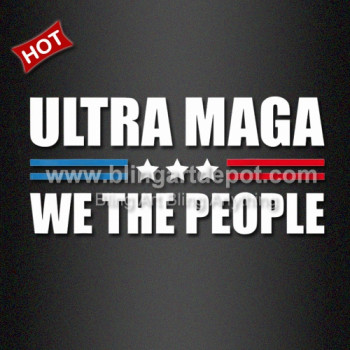 Iron ons Printable Vinyl Transfer Ultra Maga Proud USA Flag for T-shirt Iron ons Printable Vinyl Transfer Ultra Maga Proud USA Flag for T-shirt